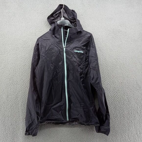 Patagonia Jacket Mens‎ XS Dark Charcoal Gray Lightweight Houdini Alpine Shell